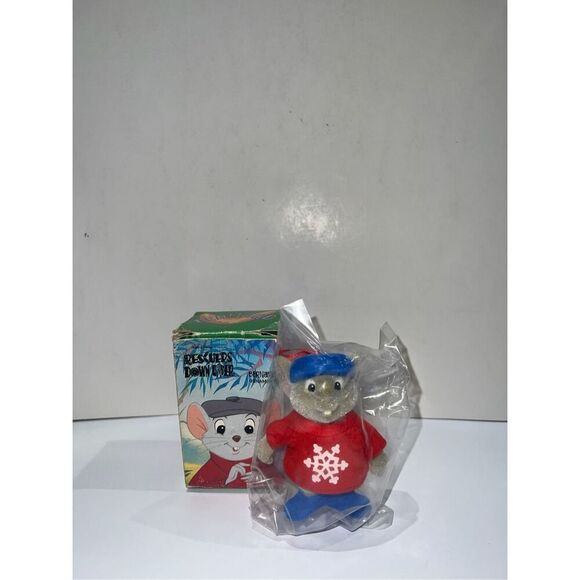 Vintage 1990 McDonalds The Rescuers Down Under Bernard Ornament NIB - Picture 3 of 7